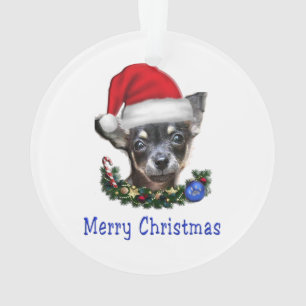 Ich Liebe mein Chihuahua Ornament