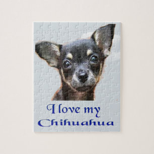 Ich Liebe mein Chihuahua Puzzle