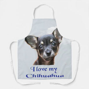 Ich Liebe mein Chihuahua Schürze