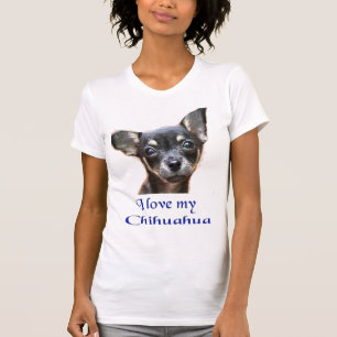 Ich Liebe mein Chihuahua T-Shirt