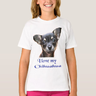 Ich Liebe mein Chihuahua T-Shirt