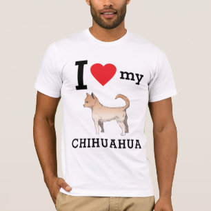 Ich Liebe mein Chihuahua T-Shirt
