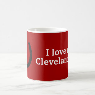 Ich Liebe mein Cleveland Bay Pferd Kaffeetasse
