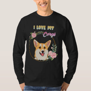 Ich Liebe mein Corgi Active T-Shirt
