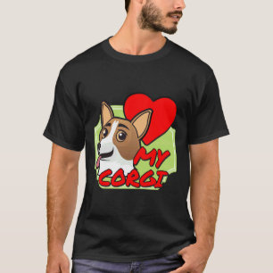 Ich Liebe mein Corgi T-Shirt