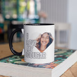 Ich Liebe mein Cougar Girlfriend-Geschenk Zweifarbige Tasse<br><div class="desc">Die perfekte Tasse für diejenigen, die stolz ihre Liebe für ihre phantastische Cumarfreundin verkünden! Unsere "I Liebe My Cougar Girlfriend" Two-Tone-Coffee-Tasse ist mit einem stilvollen Textdesign geschmückt, das "I Liebe my cougar" heißt und Ihre Zuneigung spielerisch und charmant ausdrückt. Was diese Tasse auszeichnet, ist die anpassbare Touch — lädt ein...</div>