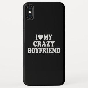 Ich Liebe mein Crazy Boyfriend Case-Mate iPhone Hülle