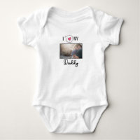 ICH LIEBE MEIN DADDY BABY SCHLIESSEN CUSTOM-FOTO