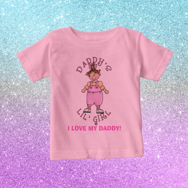 ICH LIEBE MEIN DADDY! BABY T-SHIRT (Von Creator hochgeladen)