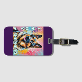 Ich Liebe mein Deutscher Hirte Gepäckanhänger