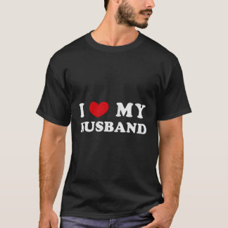 Ich Liebe mein Ehemann I He My Husband T-Shirt