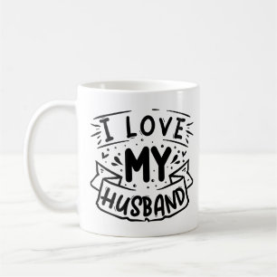 Ich Liebe mein Ehemann Kaffeetasse