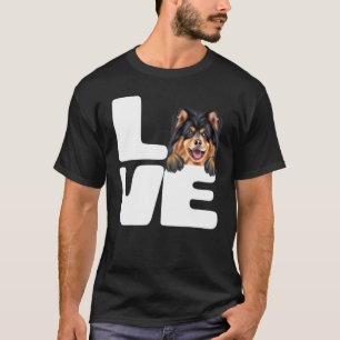 Ich Liebe mein finnischer Lapphund Hund T-Shirt
