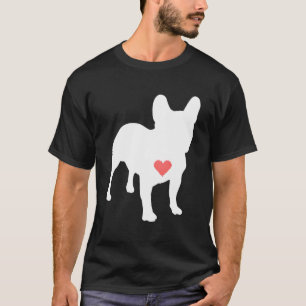 Ich Liebe mein Französischer Bulldog T-Shirt