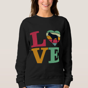 Ich Liebe mein Französischer Bulldoggen-Besitzer Sweatshirt