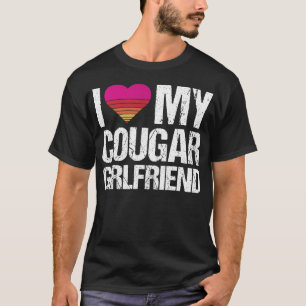 Ich Liebe mein Freund Cougar Girlfriend I heart My T-Shirt