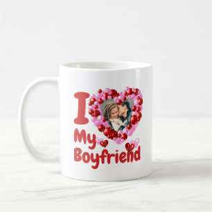 Ich Liebe Mein Freund Custom Foto Kaffeetasse