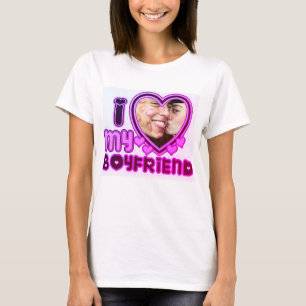 Ich Liebe Mein Freund Custom T - Shirt