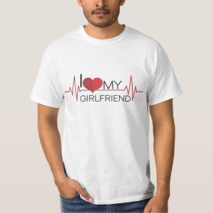 Ich Liebe Mein Freund Custom T - Shirt