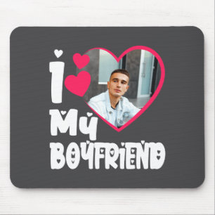 Ich liebe mein Freund D Foto Mousepad