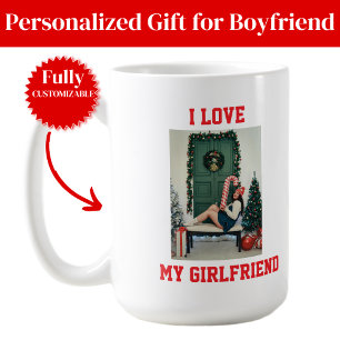 Ich liebe mein Freund Foto Classic Mug Geschenk Kaffeetasse