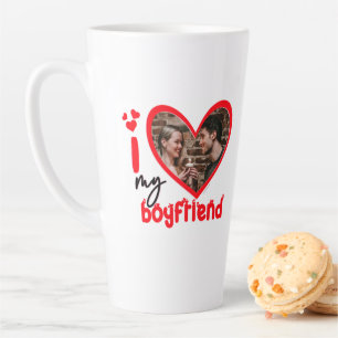 Ich Liebe Mein Freund Foto Geschenk Latte Tasse