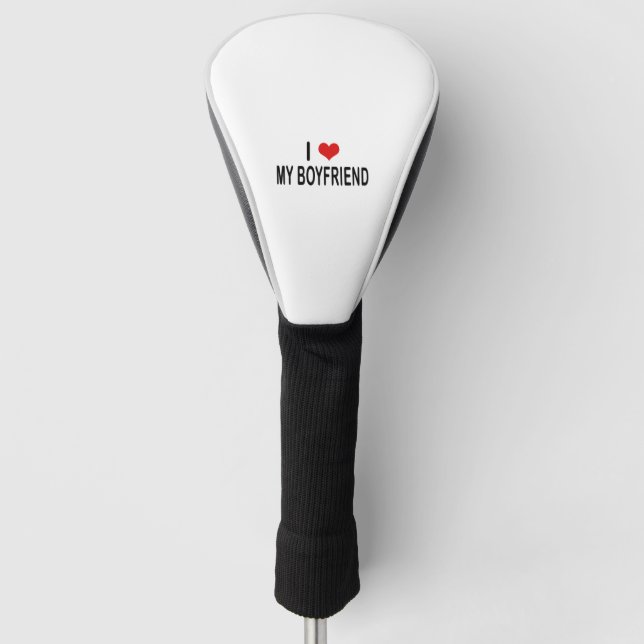 Ich Liebe mein Freund Golf Headcover (Vorderseite)