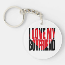 Ich Liebe Mein Freund Herz Custom Foto Schlüsselanhänger