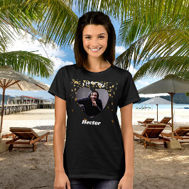 Ich Liebe mein Freund Herzname Foto T-Shirt