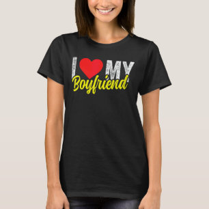 Ich Liebe, mein Freund, ich höre meinen Freund 1 T-Shirt