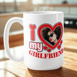 Ich Liebe Mein Freund Personalisiert Foto Text Kaffeetasse