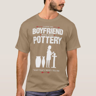 Ich Liebe mein Freund Potterie lustiges Geschenkde T-Shirt
