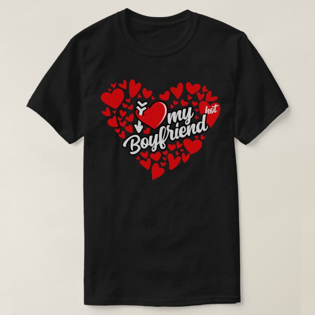 Ich Liebe mein Freund T-Shirt (Design vorne)