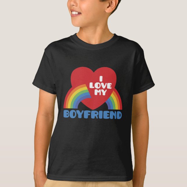 Ich Liebe mein Freund T-Shirt (Vorderseite)