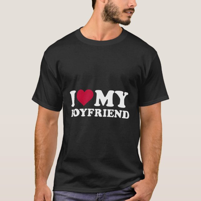 Ich Liebe mein Freund T-Shirt (Vorderseite)