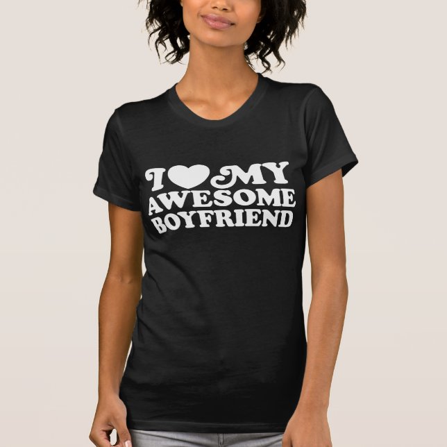 Ich Liebe mein Freund T-Shirt (Vorderseite)