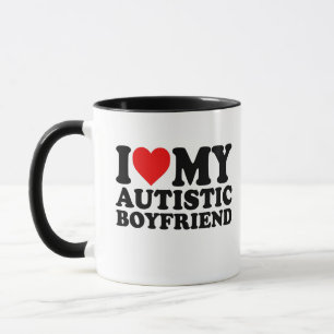 Ich Liebe mein Freund von Autisten Tasse