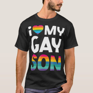 Ich Liebe mein Gay Son Gay Pride Geschenk LGBT Les T-Shirt