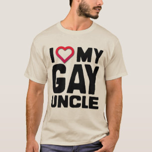 ICH LIEBE MEIN GAY UNCLE - T-Shirt