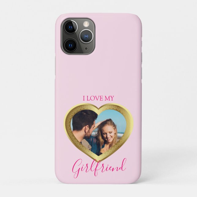 Ich Liebe mein Girlfriend-Geschenk für Ihn Valenti Case-Mate iPhone Hülle (Rückseite)