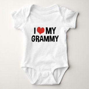 Ich Liebe mein Grammy Baby Strampler