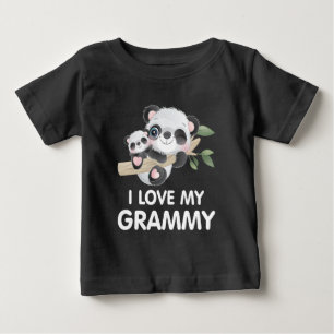 Ich Liebe mein Grammy Niedlich Baby und Erwachsene T-shirt
