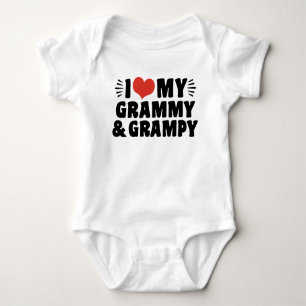 Ich Liebe mein Grammy und mein Grammy Baby Strampler