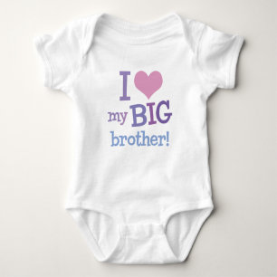 Ich Liebe mein großer Bruder Baby Strampler