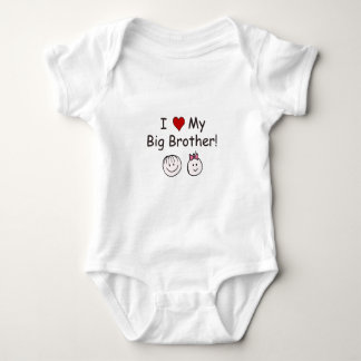 Ich Liebe mein großer Bruder! Baby Strampler