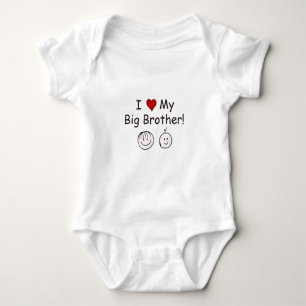 Ich Liebe mein großer Bruder! Baby Strampler