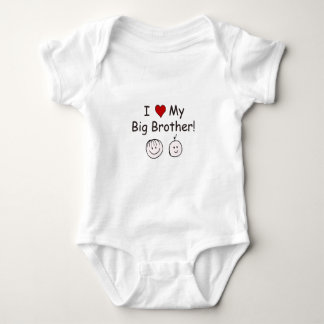 Ich Liebe mein großer Bruder! Baby Strampler