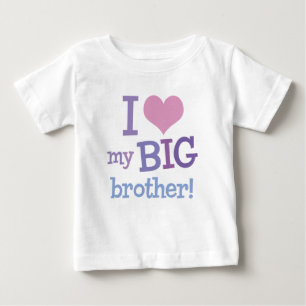 Ich Liebe mein großer Bruder Baby T-shirt