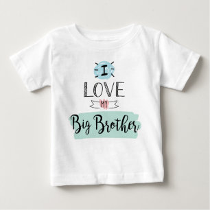 Ich Liebe mein großer Bruder Niedlich Baby T-shirt