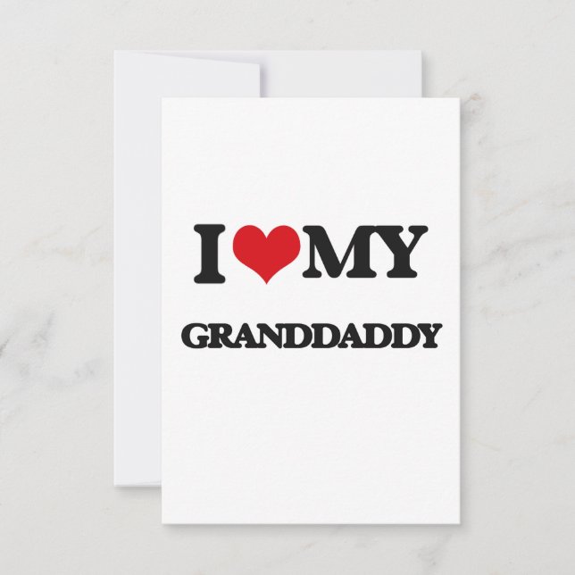 Ich Liebe mein Großpapa (Vorderseite)